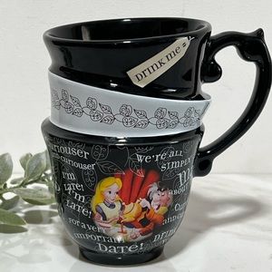 Disney Alice in Wonderland Triple Stacked Tea Cup/Mug